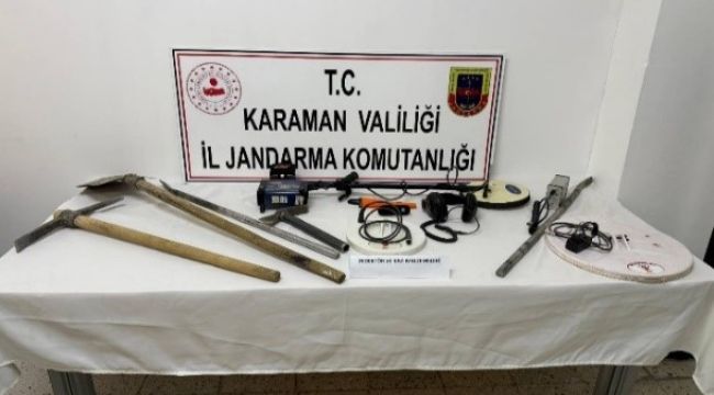 Karaman'da uyuşturucu ve ruhsatsız silahlar geçirildi: 1 kişi tutuklandı 