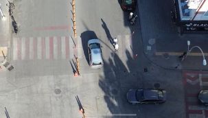 Karaman'da yayalara yol vermeyen sürücülere 22 bin 560 lira ceza kesildi