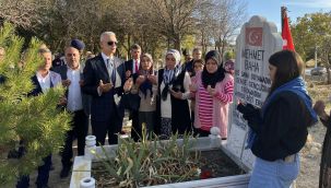 Ermenek'te maden şehitleri mezarları başında anıldı 