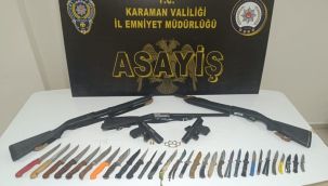 Karaman'da aranan 12 kişi tutuklandı