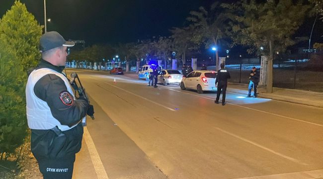 Karaman'da 'şok' asayiş uygulaması