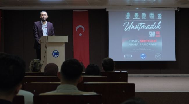 Karaman'da TUSAŞ şehitleri anıldı 
