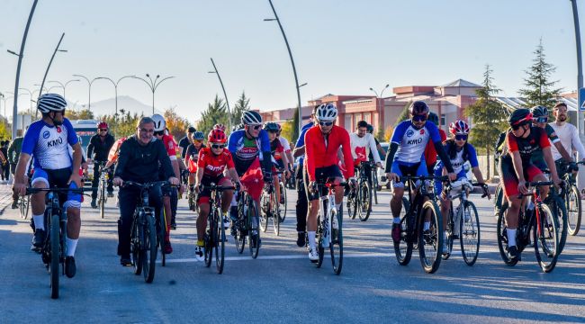 KMÜ'de "Bisikletini Al Gel" etkinliği düzenlendi 
