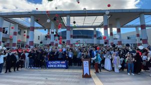 KMÜ'de üniversite öğrencileri ve akademisyenler Gazze için yürüdü 