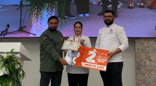 KMÜ'lü öğrenciler Gastronomi Festivali'nden madalyalarla döndü