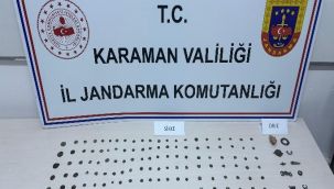 Karaman'da 148 adet tarihi sikke ele geçirildi: 10 tutuklama 