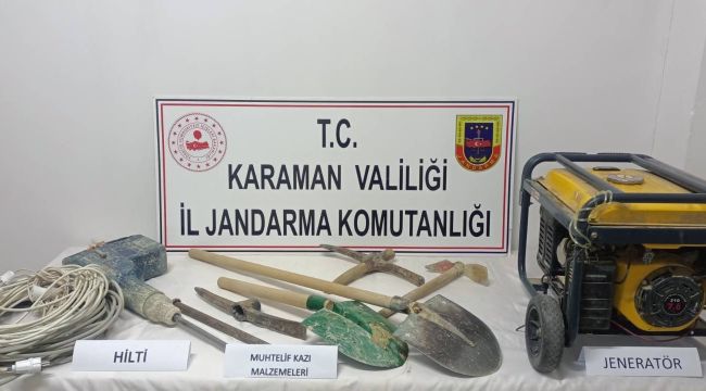 Karaman'da jandarmanın yakaladığı 4 kişi tutuklandı 