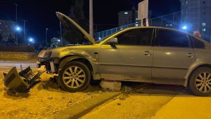 Karaman'da otomobiller çarpıştı: 1 yaralı 