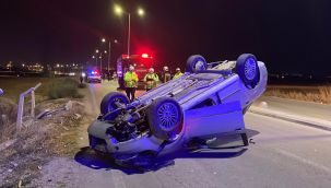 Karaman'daki bu kazada 2 kişi yaralandı