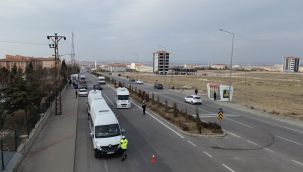 Karaman'da okul servislerine yönelik denetimler devam ediyor 