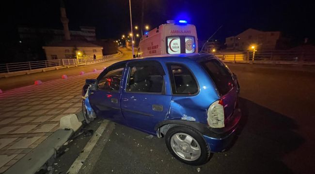 Karaman'da otomobiller çarpıştı: 3 yaralı 