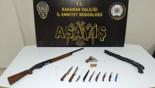 Karaman'da 5 bin 307 adet uyuşturucu hap ele geçirildi: 6 tutuklama