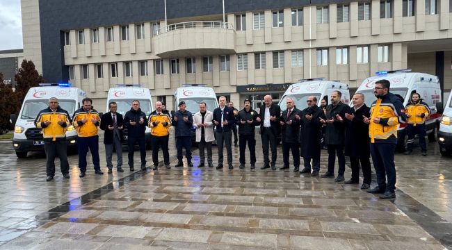 Karaman'da ambulans sayısı 37'ye yükseldi