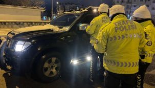 Karaman'da yeni yılda alkollü araç kullanan 64 sürücüye 620 bin lira para cezası  