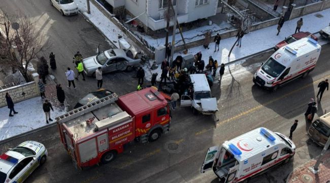 Karaman'daki kazada ağır yaralanan kadın hayatını kaybetti