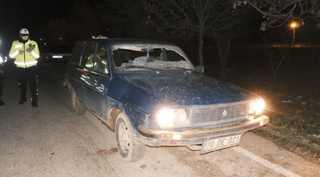 Otomobilin çarptığı 79 yaşındaki kadın yaralandı 