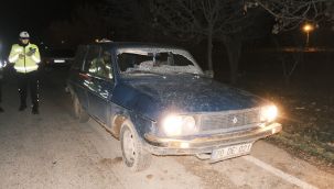 Otomobilin çarptığı 79 yaşındaki kadın yaralandı 