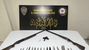 Karaman'da aranan 11 kişi tutuklandı 