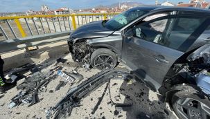 Karaman'da cip ile otomobil kafa kafaya çarpıştı: 6 yaralı 