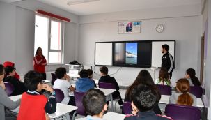 Karaman'da kürek sporu için okullarda yetenek taraması yapıldı 