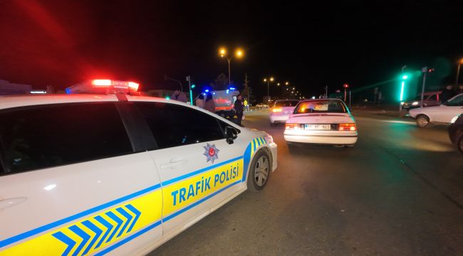 Karaman'da otomobiller çapıştı: 1 yaralı