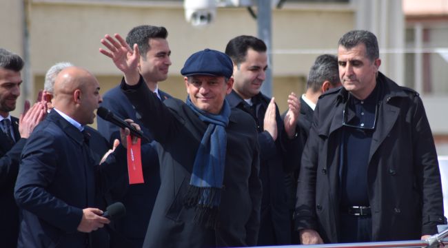 CHP Genel Başkanı Özel: "Emeklilerin yüzü bizim iktidarımızda gülecek"