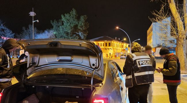 Karaman'da 108 araç trafikten men edildi 