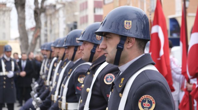Karaman'da Çanakkale Zaferi'nin 111. yıldönümü törenlerle kutlandı