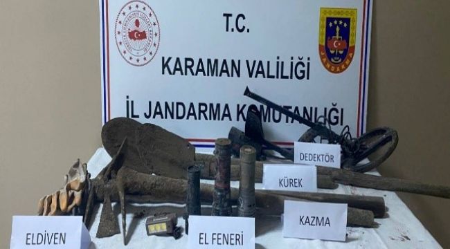 Karaman'da jandarmanın yakaladığı 6 kişi tutuklandı 