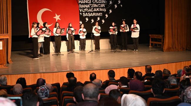 Karaman'da Mehmet Akif Ersoy'u anma programı düzenlendi 