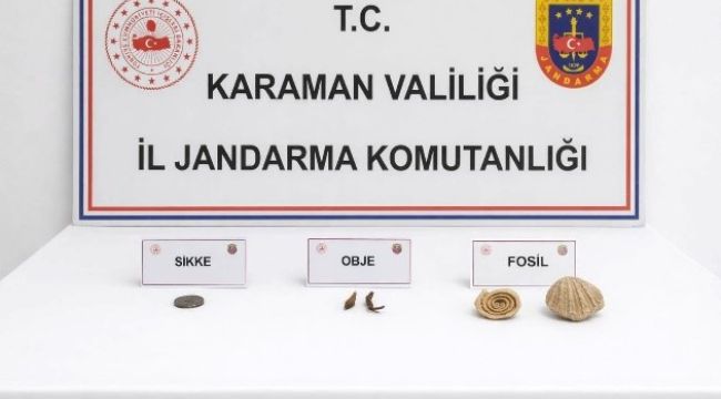 Karaman'da tarihi eser ele geçirildi: 15 tutuklama