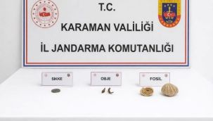 Karaman'da tarihi eser ele geçirildi: 15 tutuklama