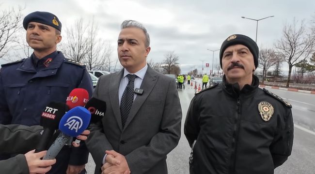 Vali Çiçek: "Bayramda vatandaşımızın huzuru için sahadayız"