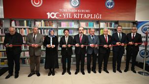 KMÜ’de “Türk Tarih Kurumu 100. Yıl Kitaplığı” açıldı