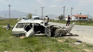 Beydili köyünde kaza: 4 yaralı 