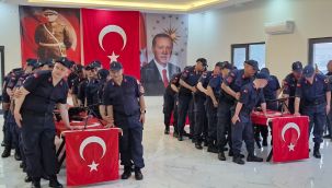 Karaman'da 16 özel birey yemin ederek bir günlük asker oldu