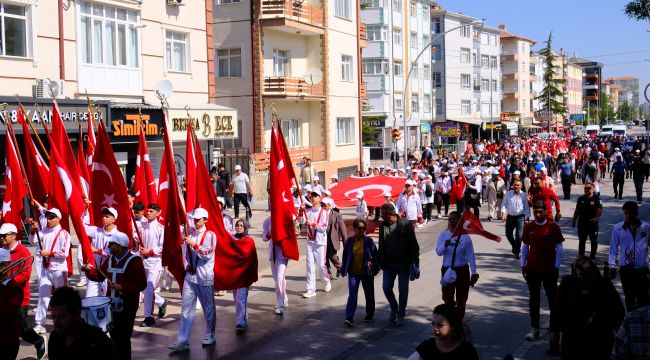 Karaman'da 19 Mayıs coşkuyla kutlandı