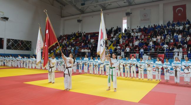 Karaman'da Minikler Türkiye Judo Şampiyonası heyecanı