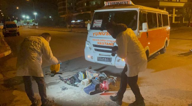 Karaman'daki kazada elektrikli bisiklet sürücüsü hayatını kaybetti