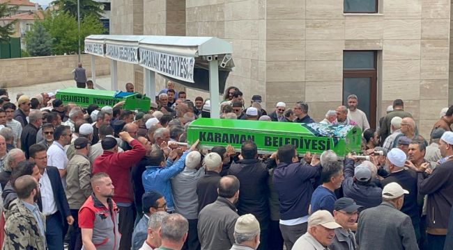 Kazada hayatını kaybeden anne ve kızı toprağa verildi