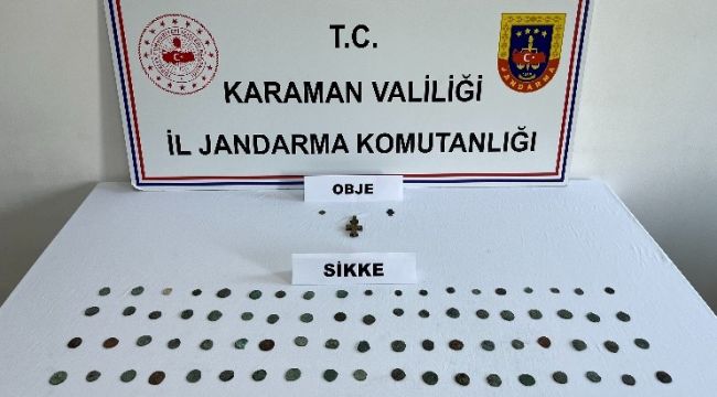 Karaman'da tarihi eser ele geçirildi: 7 tutuklama 