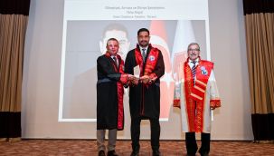 KMÜ'den Taha Akgül'e fahri doktora ünvanı verildi 