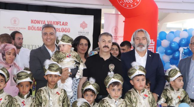 530 yıllık sünnet geleneği Karaman'da yaşatıldı 